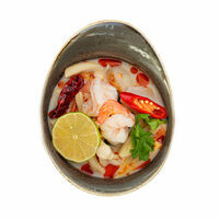Tom Yum zupa ar tīģergarnelēm