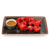 Crispy chicken with sesame seeds
