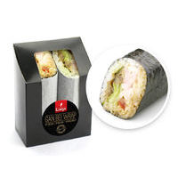 Gan bei Wrap ar garnelēm un dārzeņiem tempurā