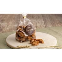 Traditional Italian cookies Cantucci