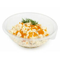 6045. Salmon salad with roe