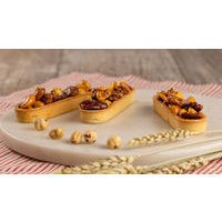 Nut & caramel tart