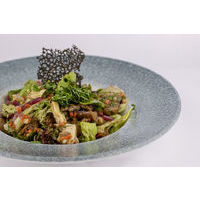 Porcini and artichokes salad