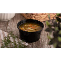 Chicken soup with homemade noodles